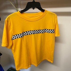 Yellow Crop Top